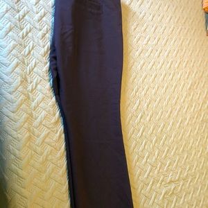 Davina Navy bootcut work pants